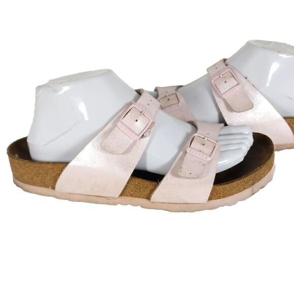 BIRKENSTOCK Women's Sydney Birko-Flor Graceful Rose SoftFB Slide Sandal EU38 US7 - Picture 10 of 14